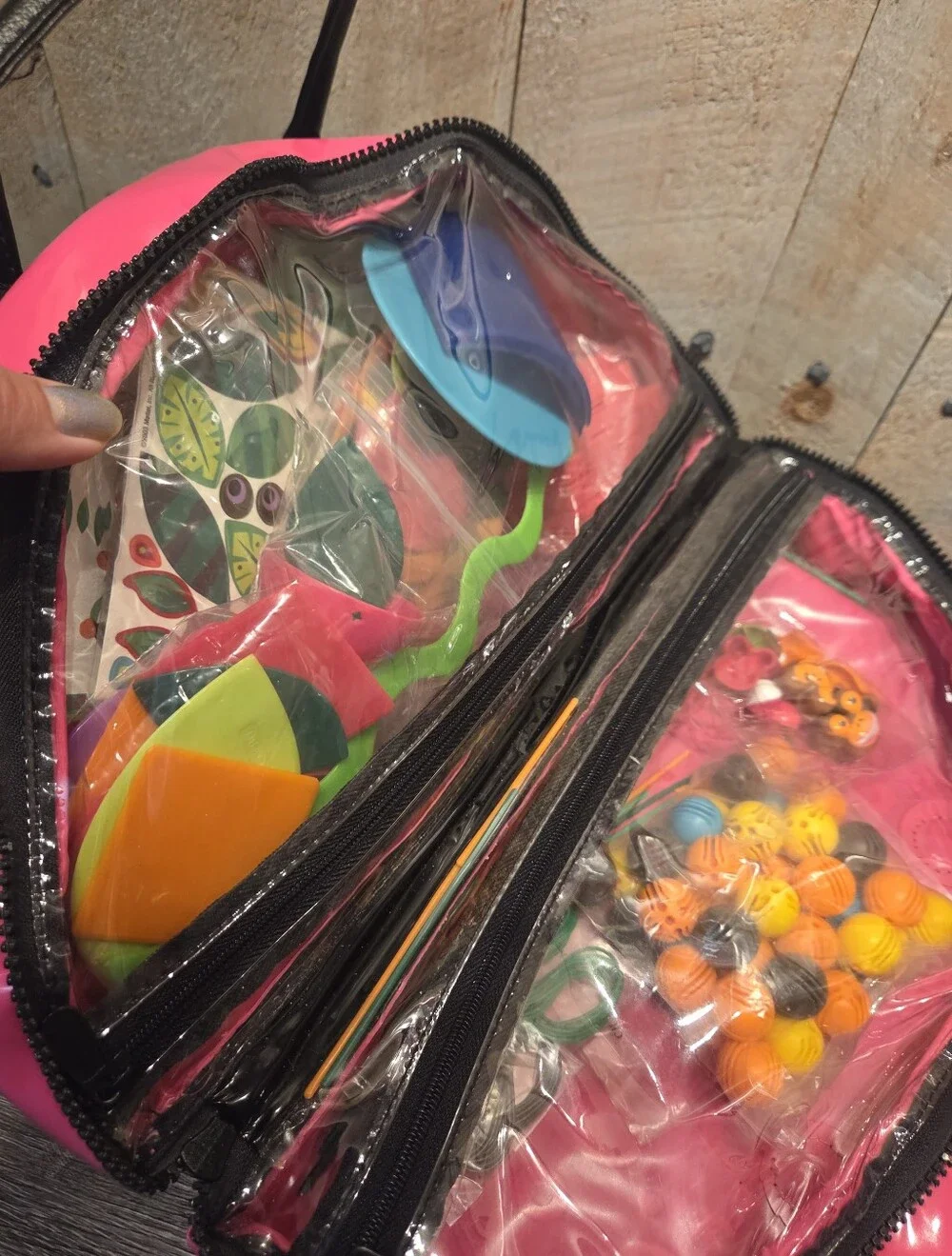 Ello Creation System Toy Jungala Lot w/ Carry Case Incomplete Set Vintage
